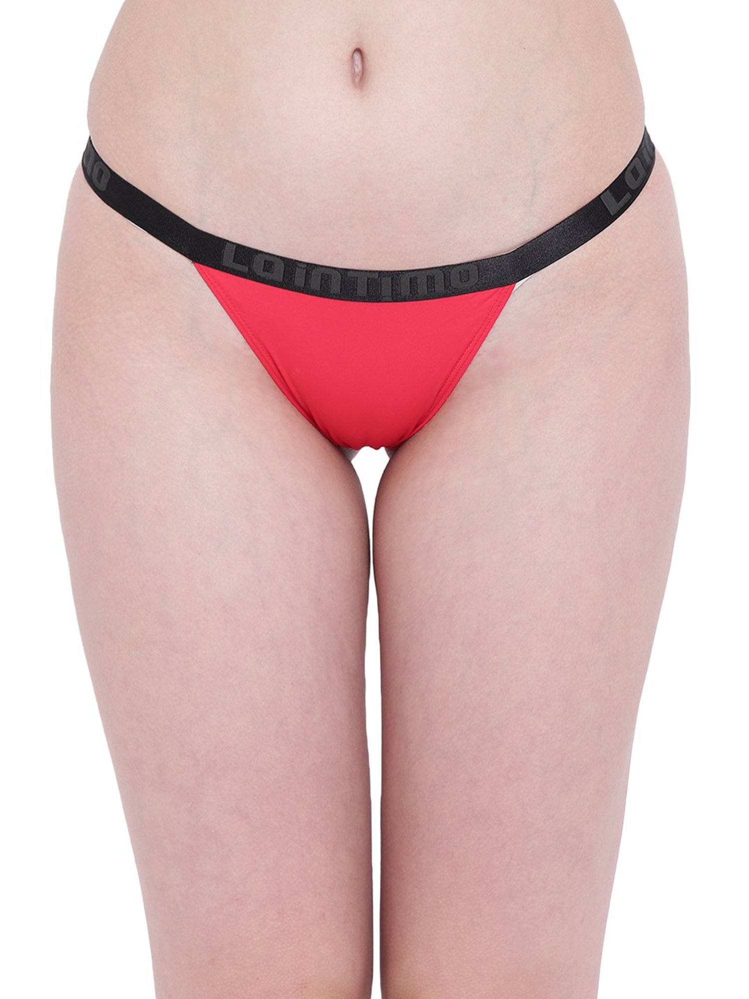 La Intimo Red G-String Panty