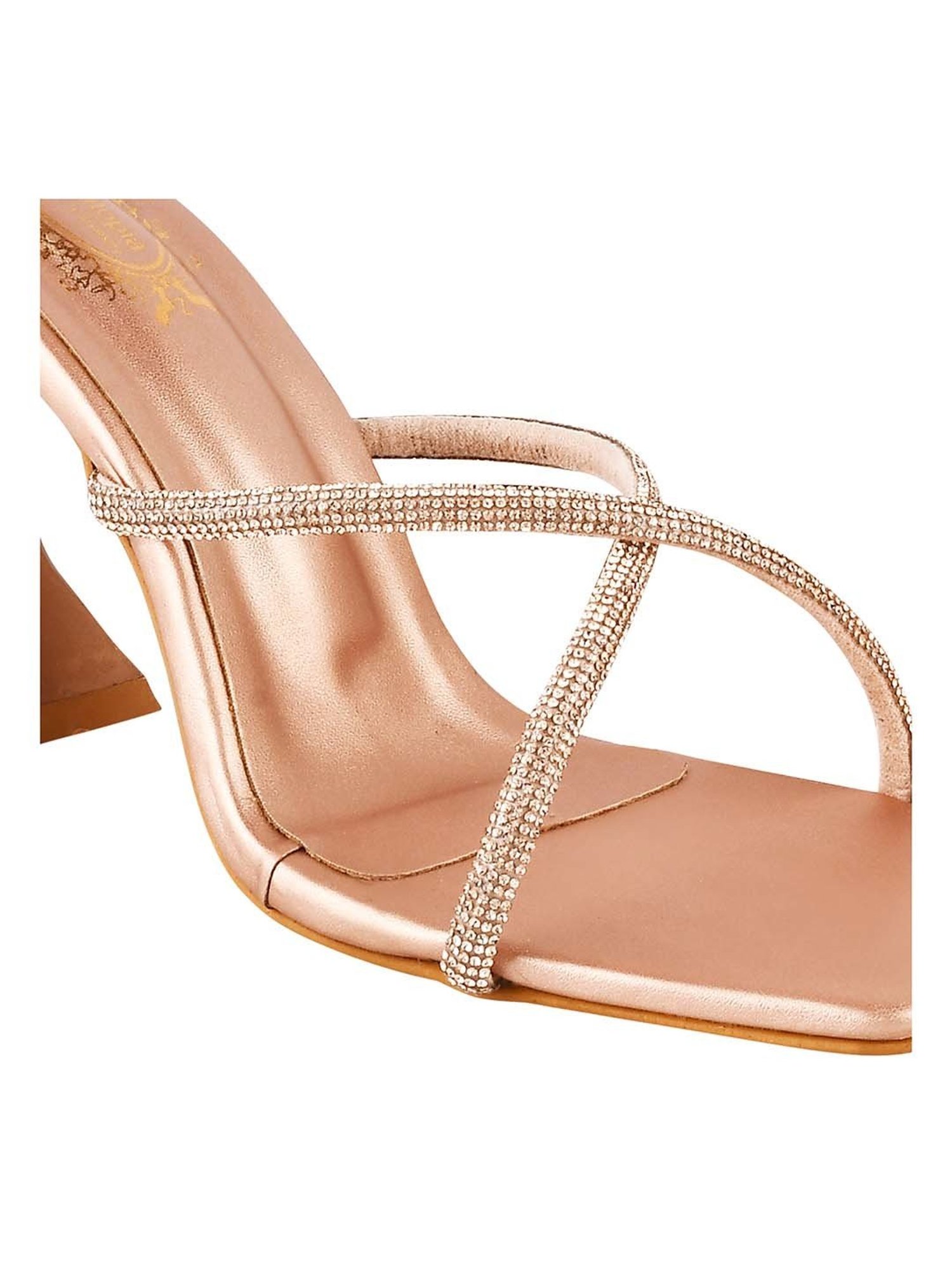 Shoetopia Kids Beige Toe Ring Sandals