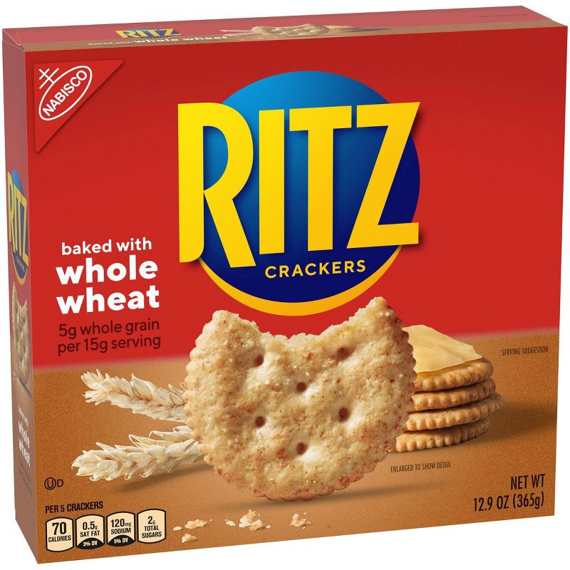 Ritz Whole Wheat Crackers - 12.9oz