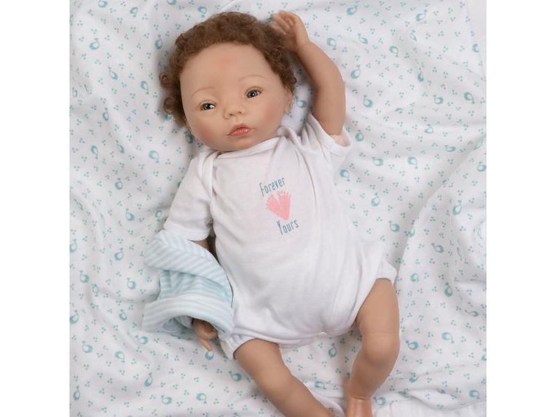 Paradise Galleries Realistic Newborn Doll - Forever Yours Miracle, 7-Piece Reborn Doll Gift Set with Magnetic Pacifier