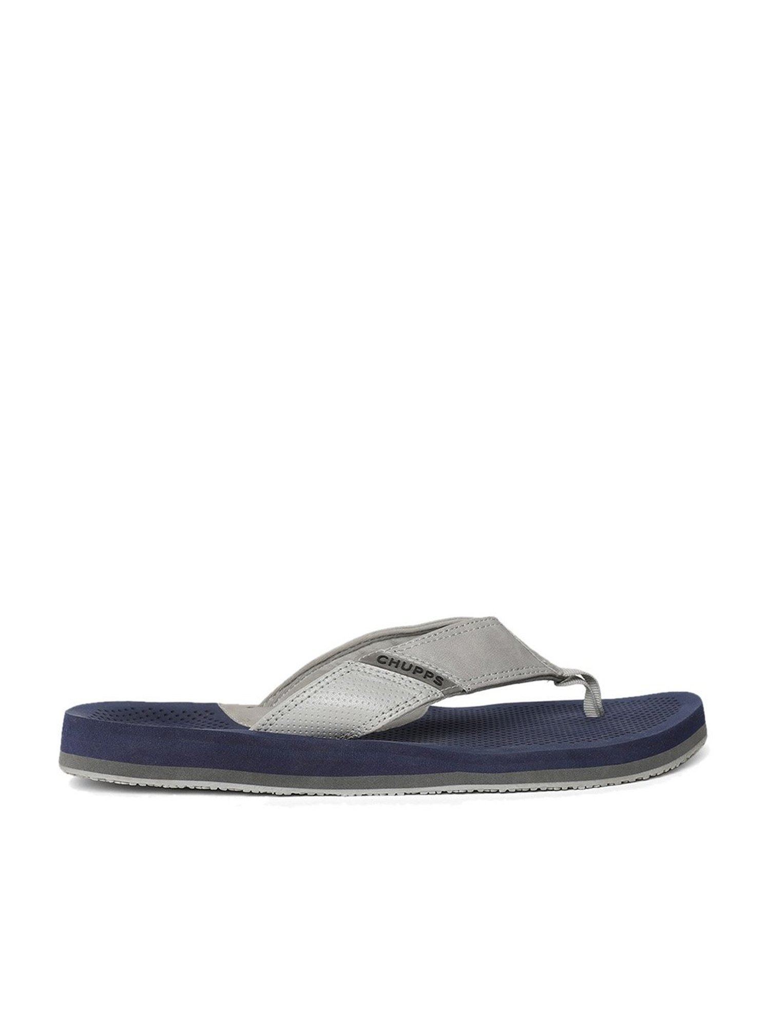 Chupps Men's Navy Flip Flops