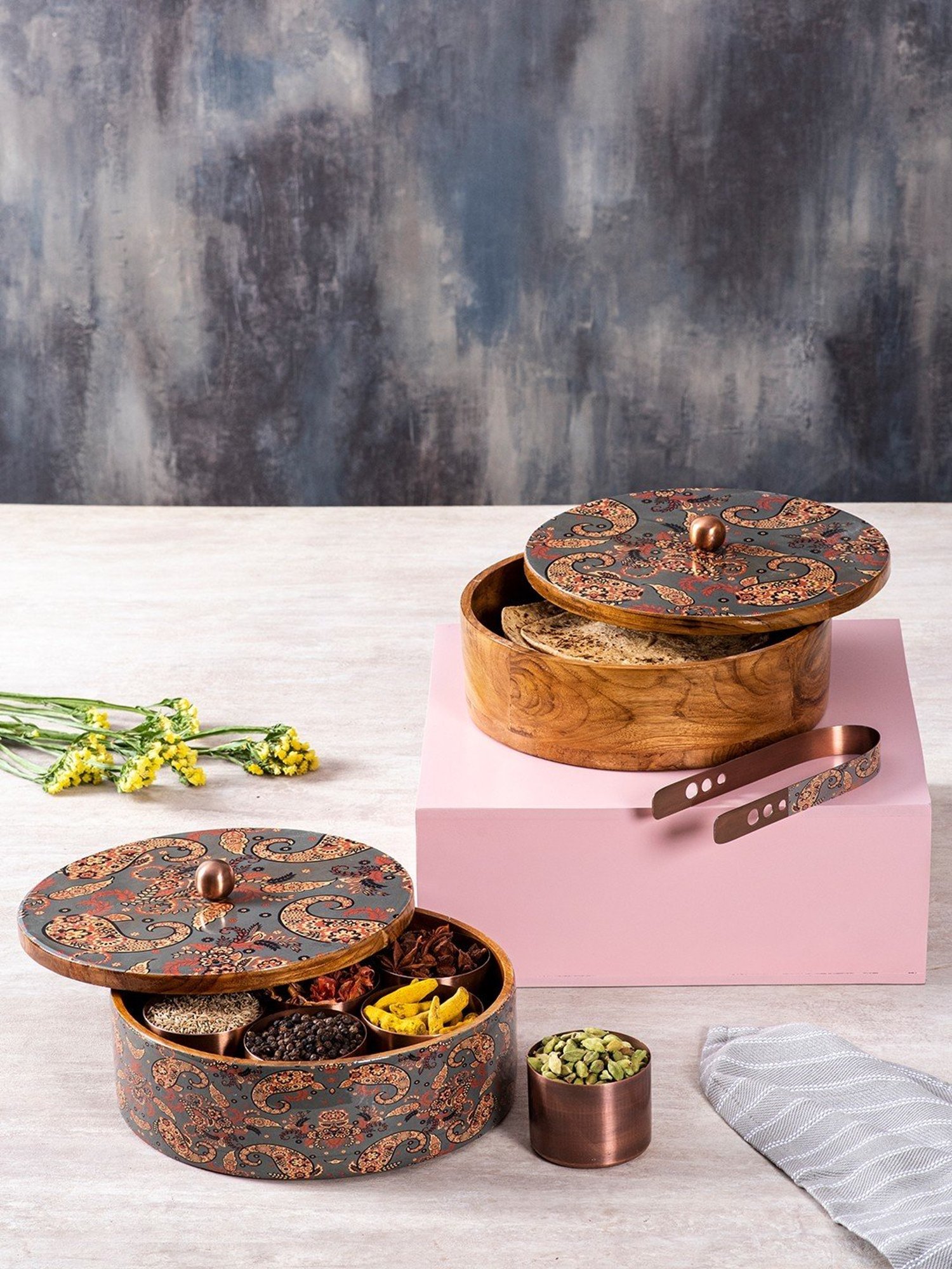 Goodhomes Transparent Glass Butter Dishes With Lid