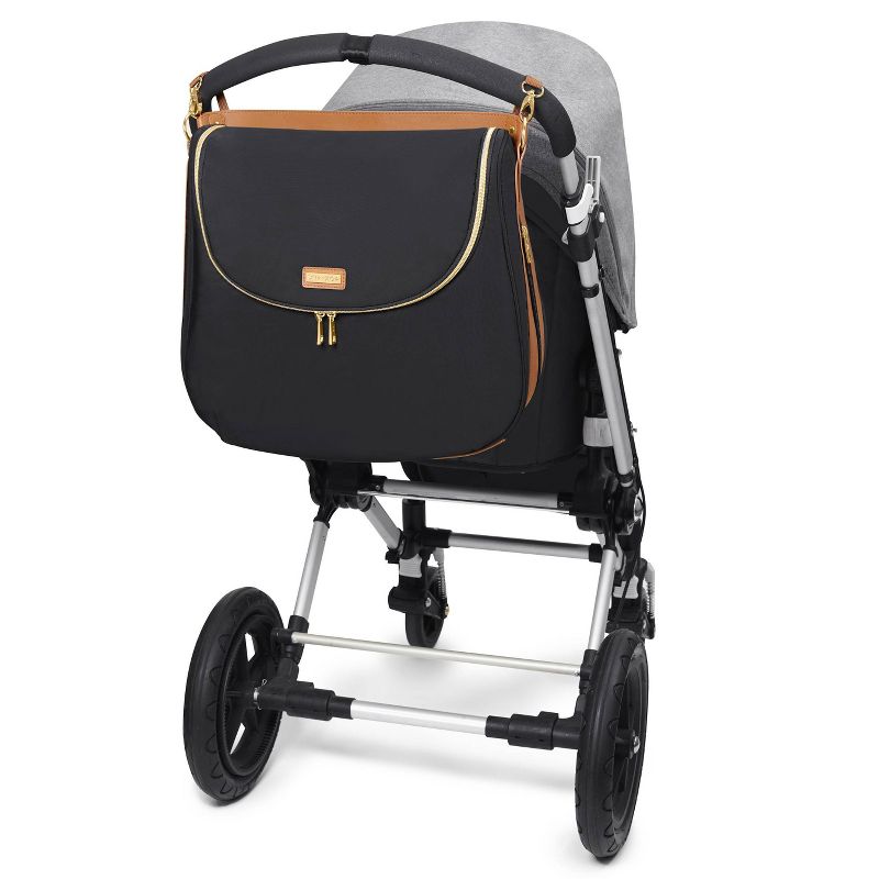 Skip Hop Diaper Bag Tote Curve Well-Rounded - Black