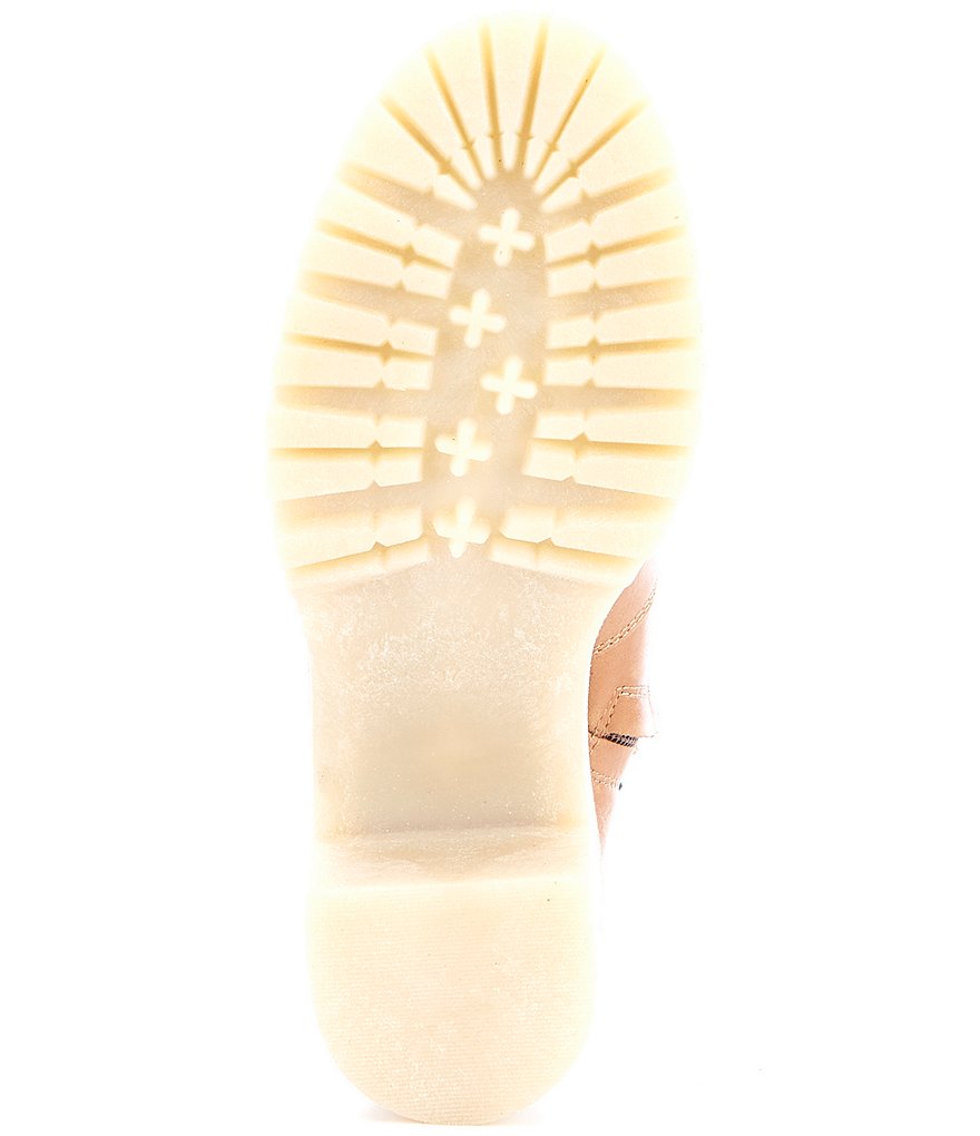 Free People James Leather Block Heel Chelsea Booties