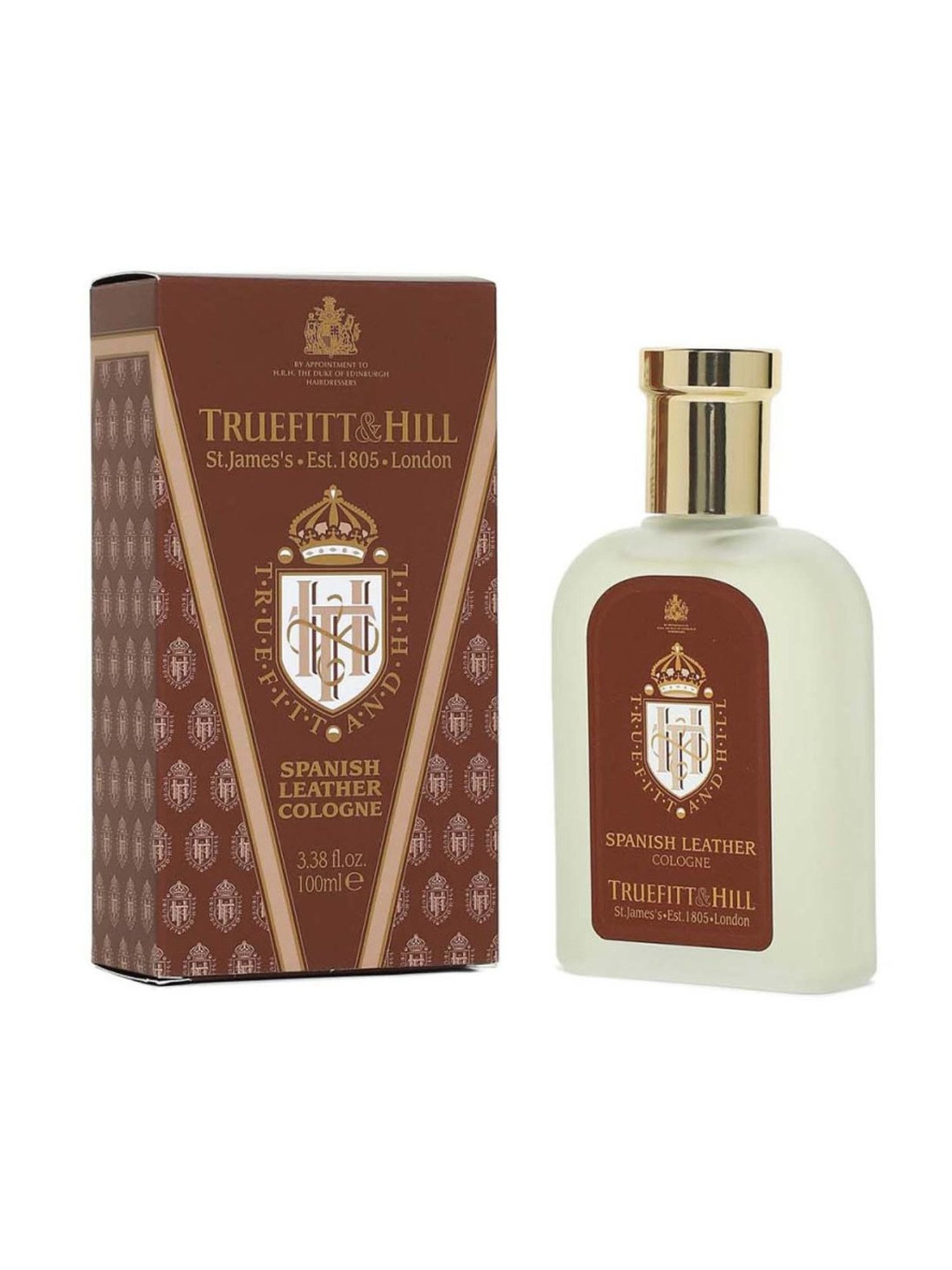 Truefitt & Hill Spanish Leather Cologne 100 ml for Men