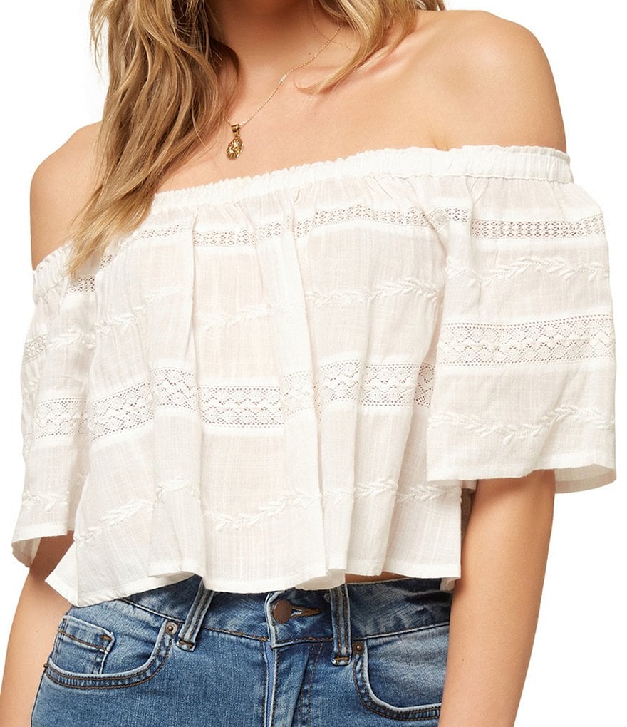 O'Neill Jonsie Off-The-Shoulder Top