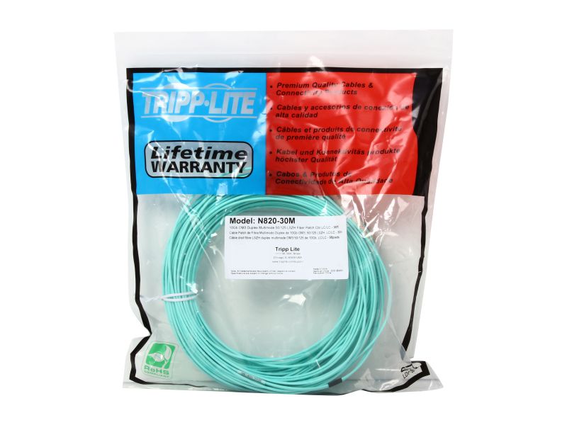 Fiber Optic Cable LC-LC 9/125 Duplex Single-Mode Fiber Cable Yellow 5 meters