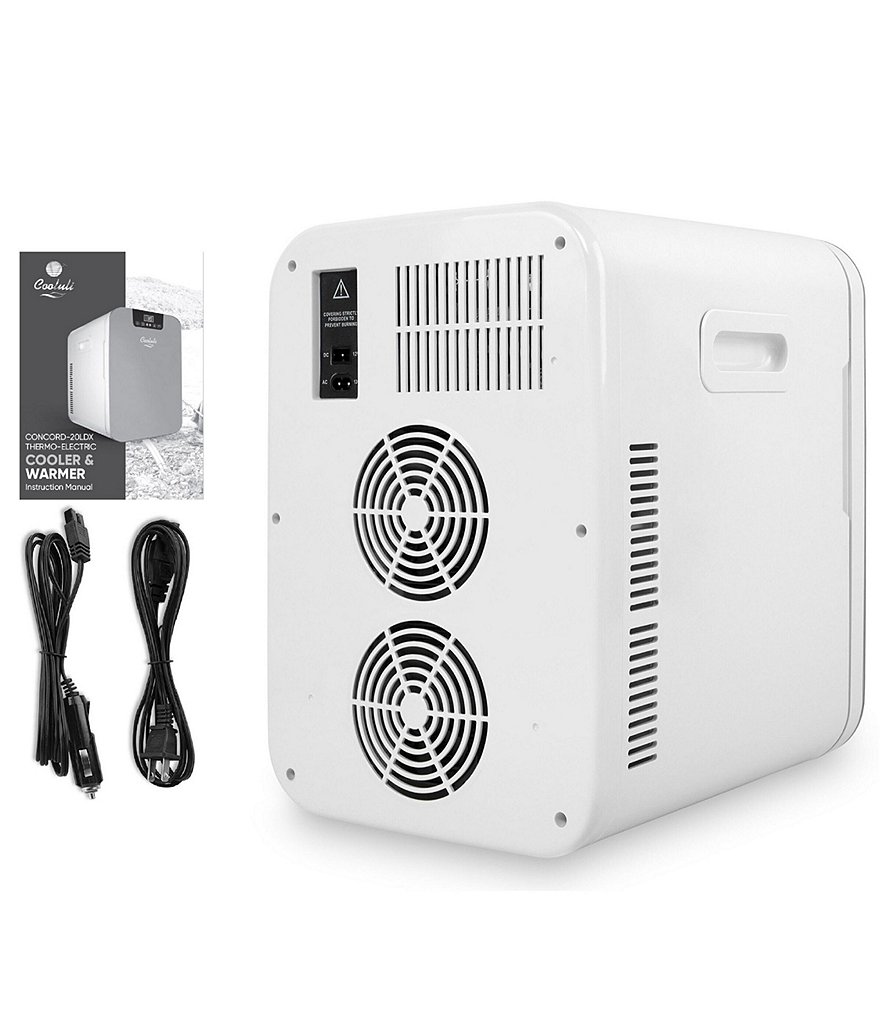 Cooluli Concord Black 20 Liter Mini Fridge