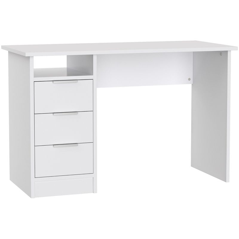 Oren Lacquer Desk White Safavieh - Safavieh
