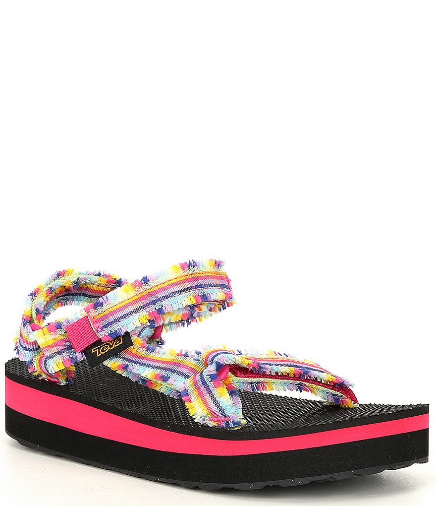 Teva Girls' Midform Fray Sandals (Toddler)
