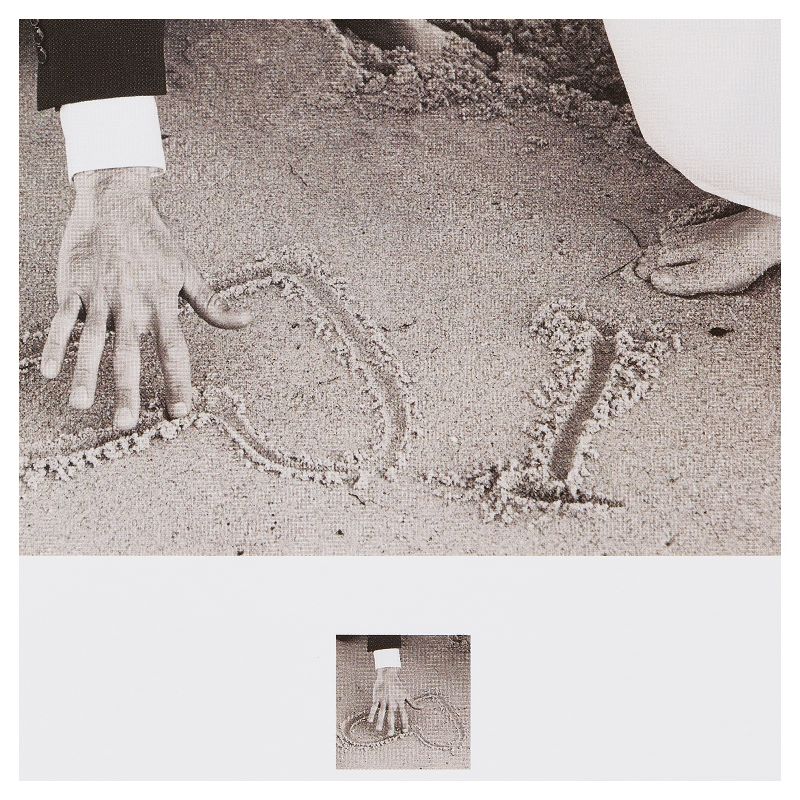Wedding Couple Drawing In Sand Greeting Card - PAPYRUS