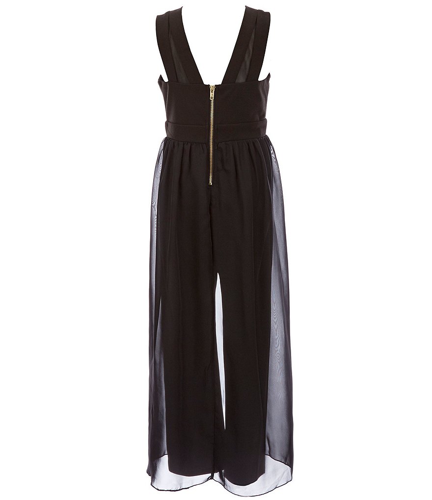 Honey And Rosie Big Girls 7-16 Illusion Jumpsuit