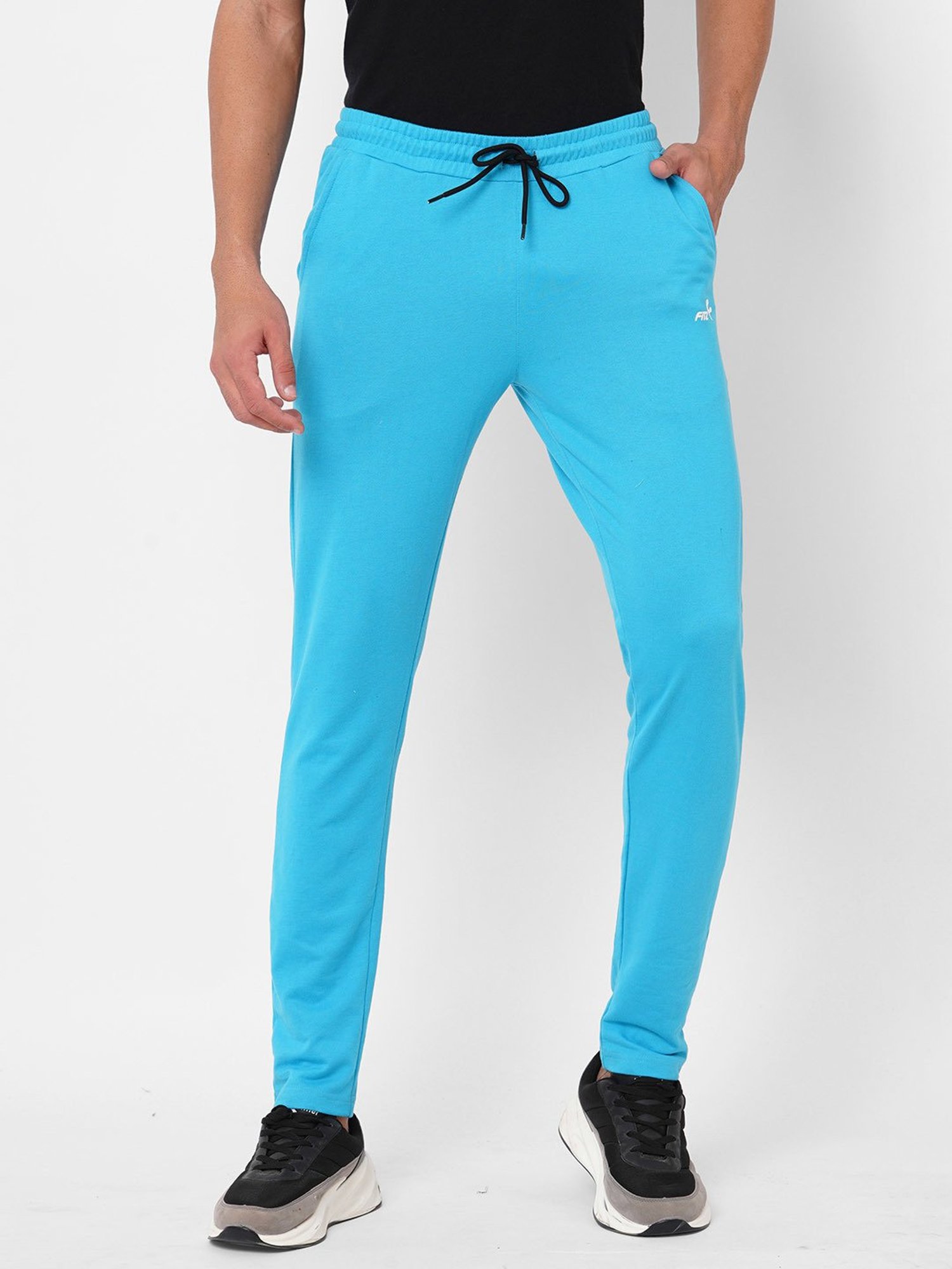 Fitz Blue Slim Fit Trackpants