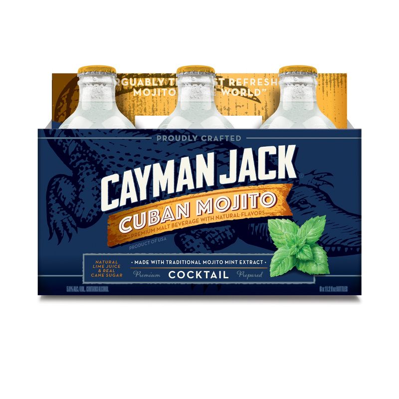 Cayman Jack Cuban Mojito - 6pk/11.2 fl oz Bottles