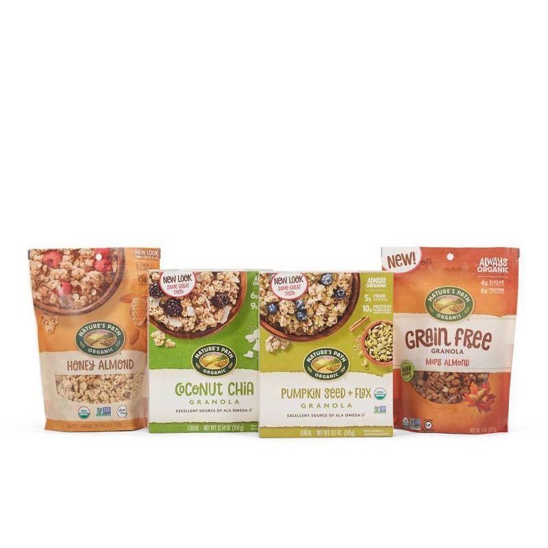 Nature's Path Flax Plus Organic Pumpkin Flax Granola Breakfast Cereal - 11.5oz