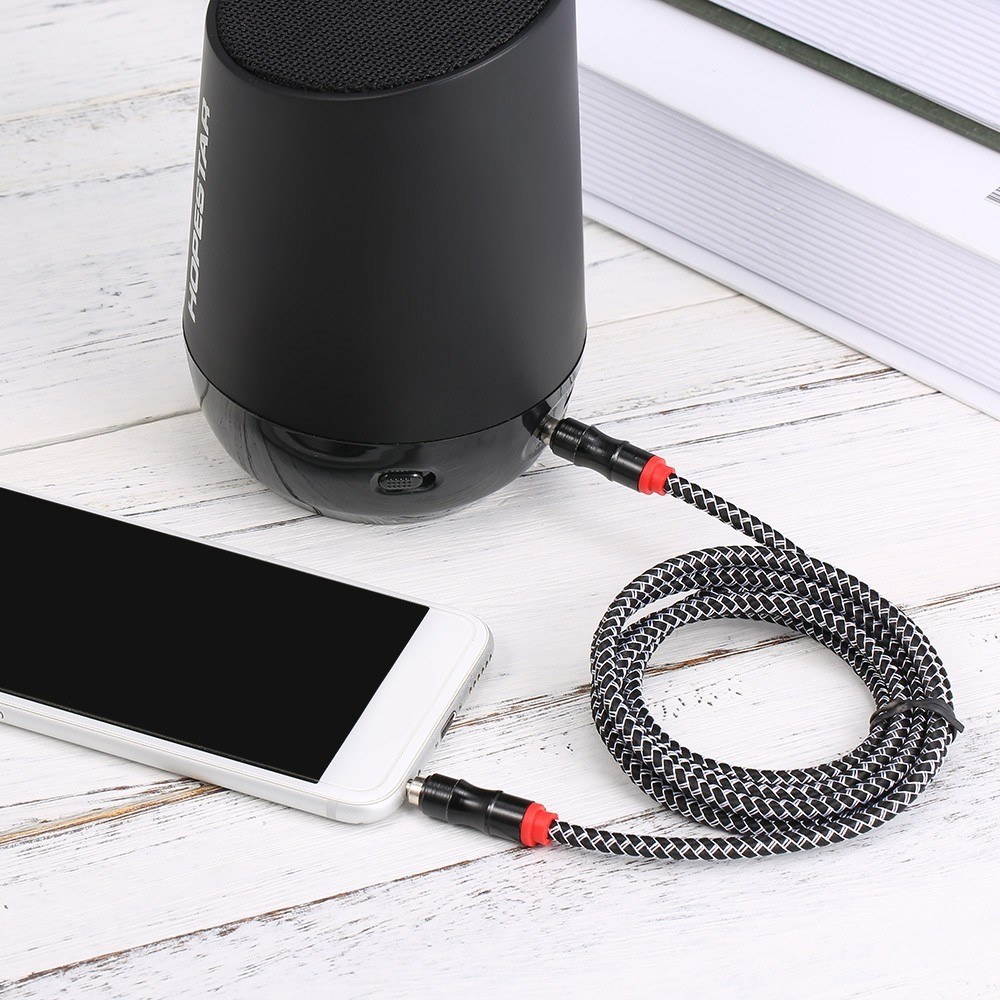 2 Meters Audio Extension Cable 3.5mm Jack Male to Male AUX Cable 3.5 mm Audio Extender Cord Braided Wire for