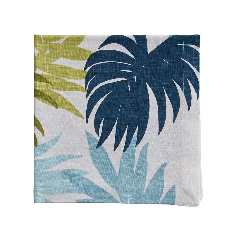 Split P Paradise Palm Printed Napkin Set - White