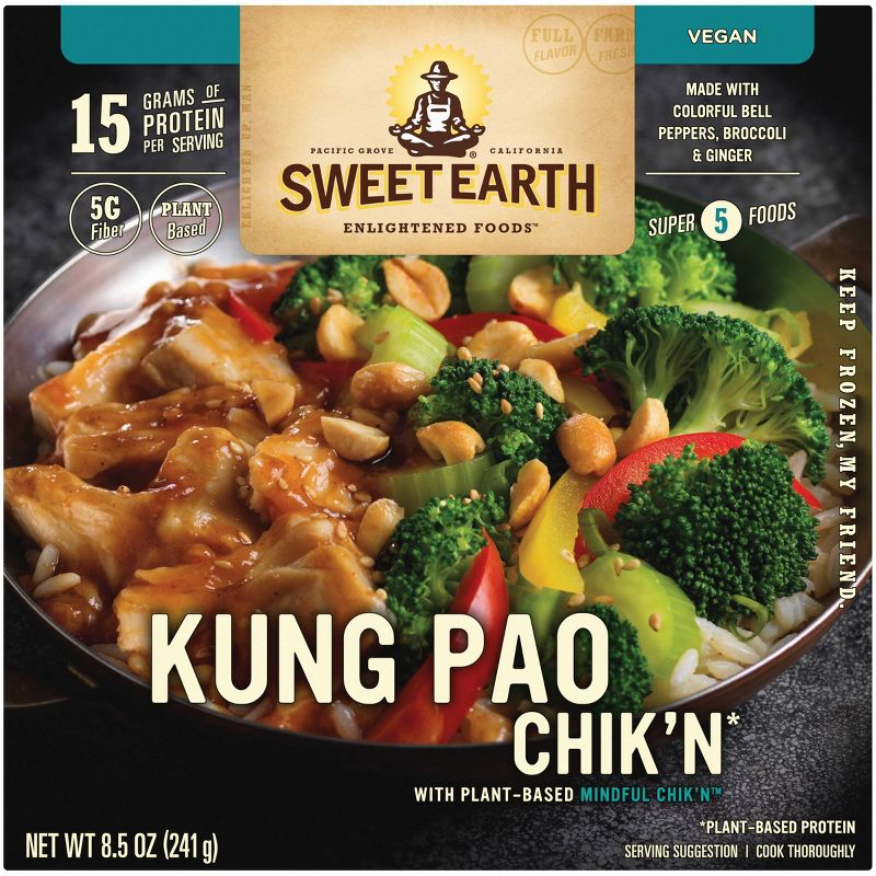 Sweet Earth Kung Pao Chik'n - 9oz