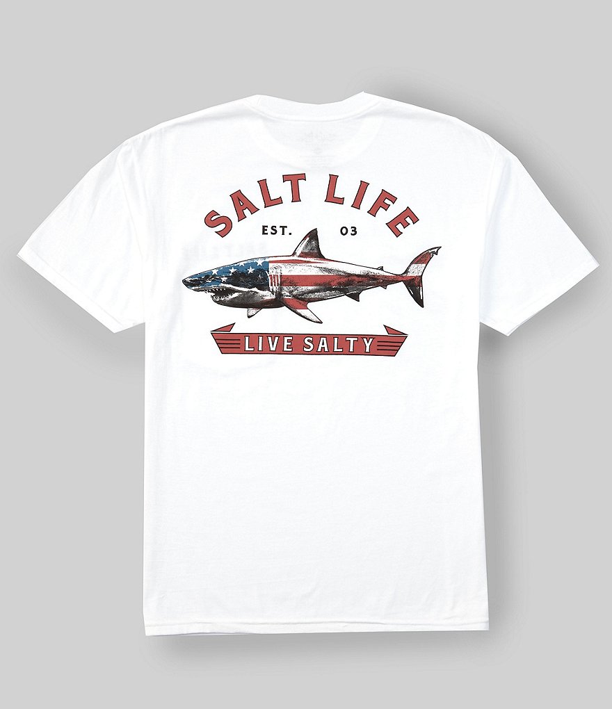 Salt Life Red White & Bite Short-Sleeve Graphic T-Shirt