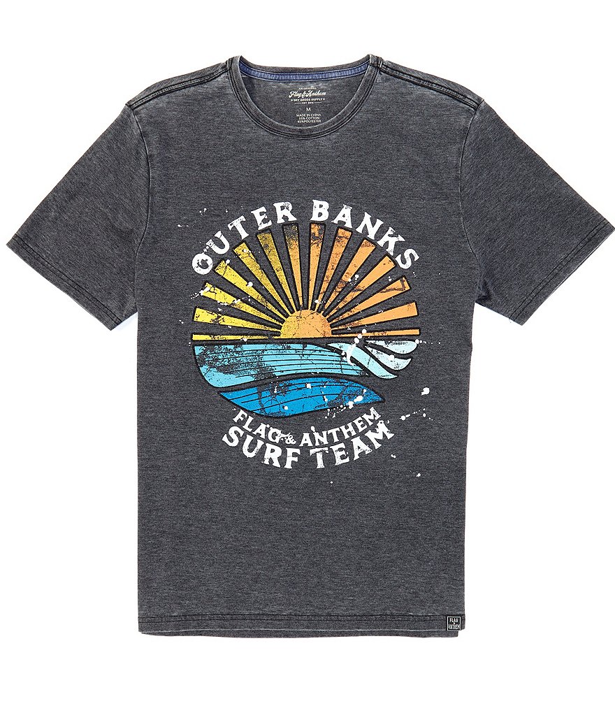 Flag And Anthem Surf Team Short-Sleeve Graphic T-Shirt