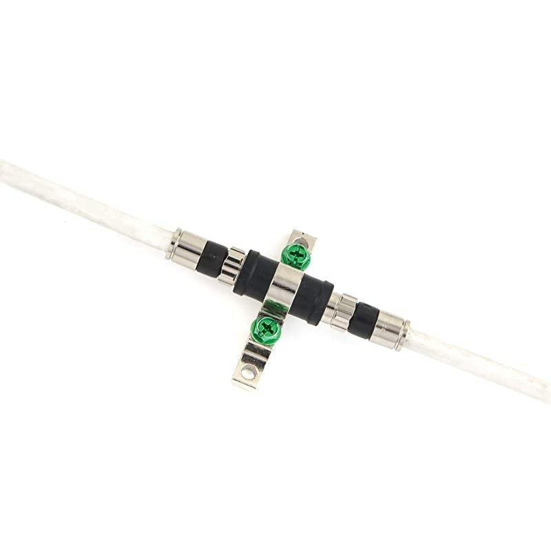 White Indoor RG6 Digital Coaxial Cable Shielded PVC Jacket FIRE Rated UL CATV RoHS 75 Ohm RG6 Digital Audio Video Coaxial Cable with Premium Metal Compression F-Connectors