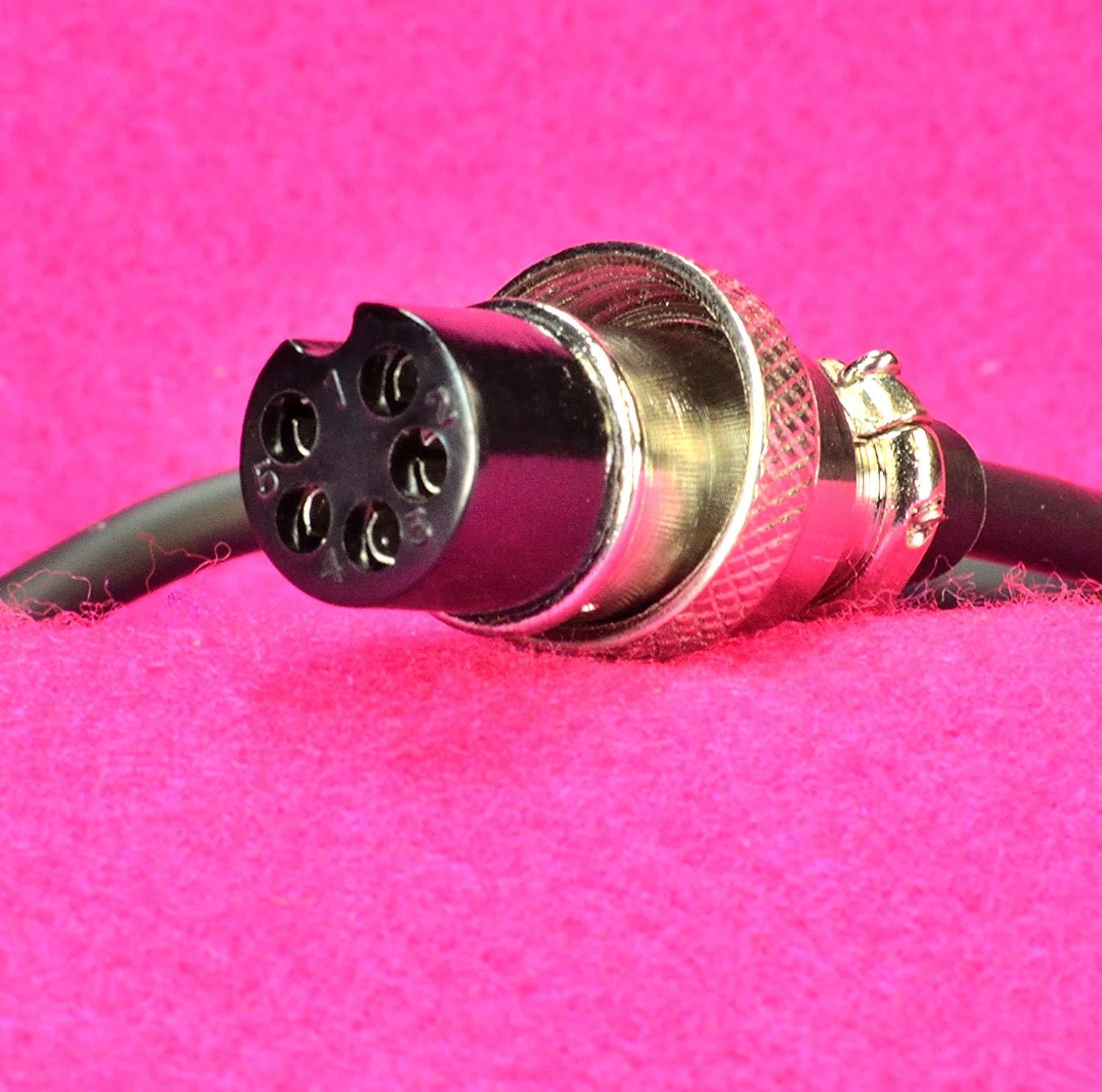 MIC / Microphone for 5 pin SSB Cobra 148 / Uniden Grant CB Radio - Workman DM507-5