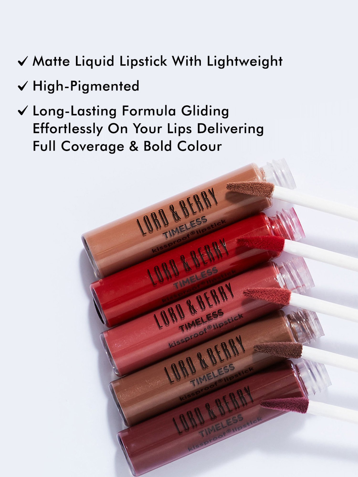 Lord & Berry Timeless Kissproof Lipstick Perfect Nude - 7 ml