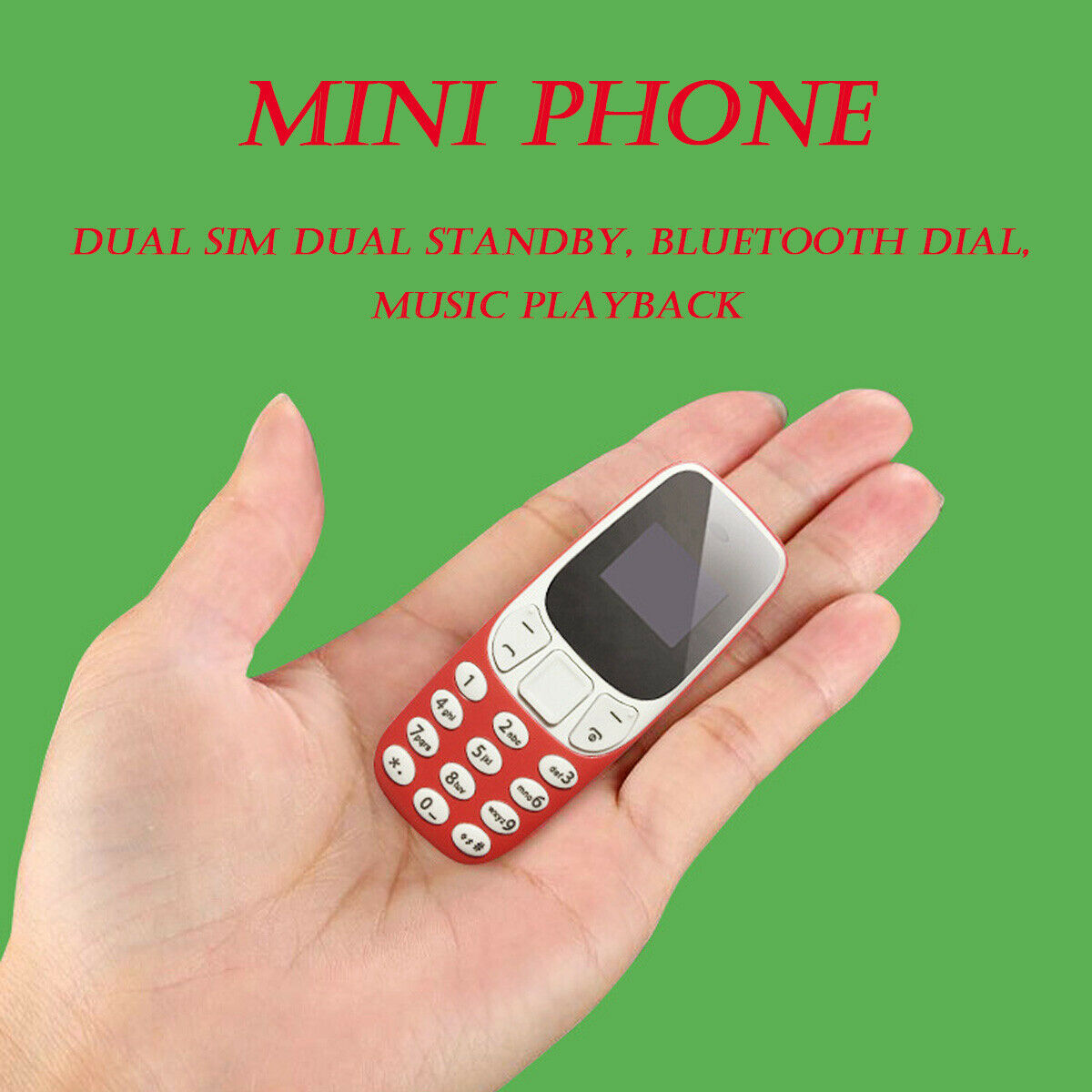 Pocket Mobile Phone High Quality L8STAR BM10 Tiny Mini Mobile Cell Phone Keypad GSM Dual SIM Bluetooth