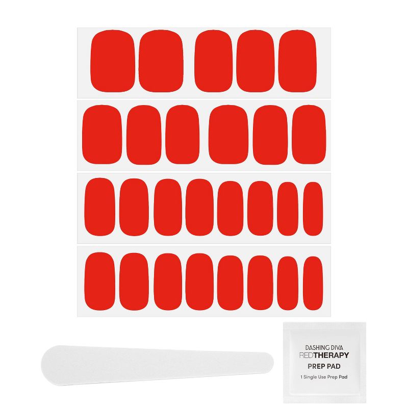 Dashing Diva Gloss Ultra Shine Gel Color Nail Art - Poppy Power