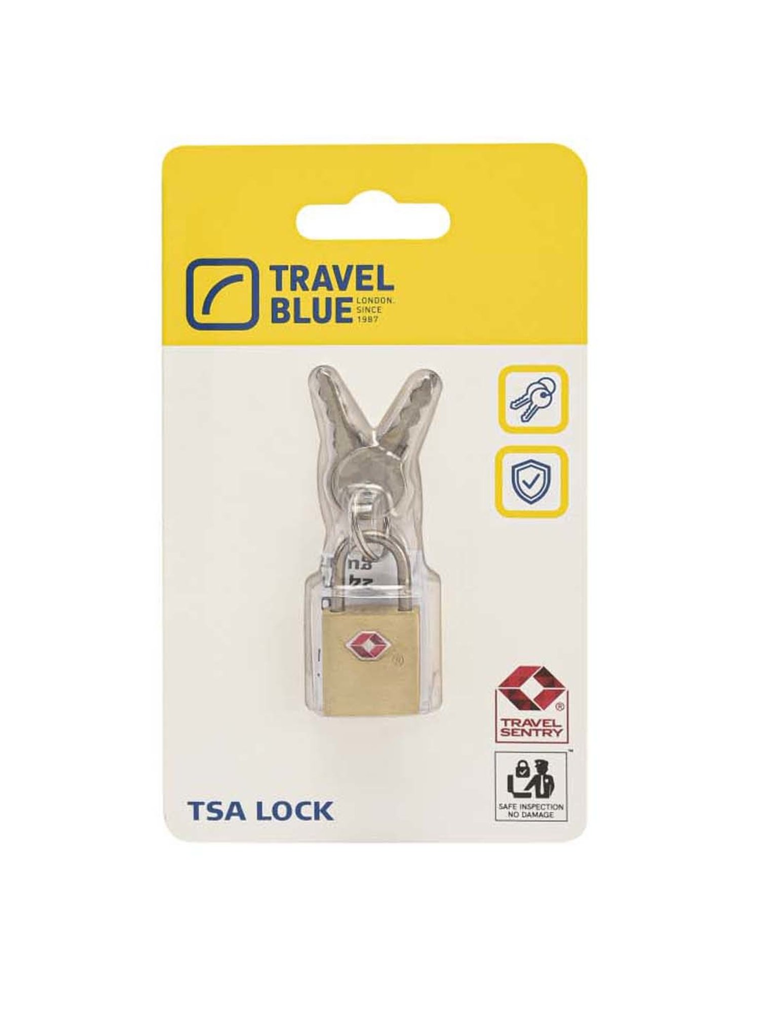 Travel Blue Golden TSA Lock