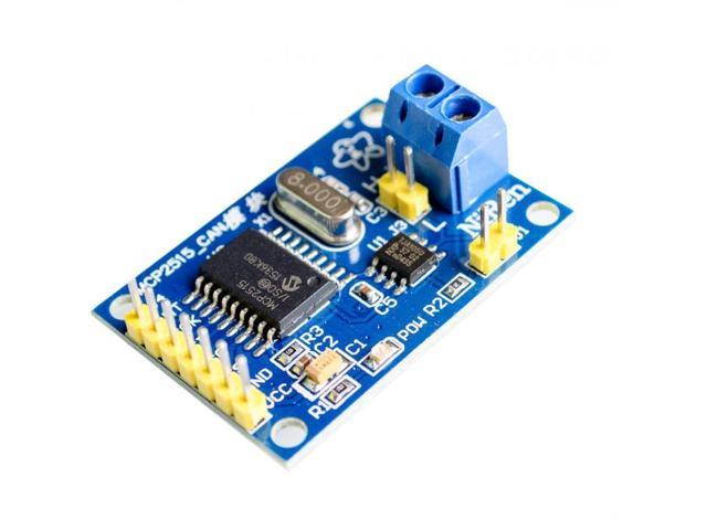 10pcs/lot MCP2515 CAN Bus Module TJA1050 receiver SPI For 51 MCU ARM controller