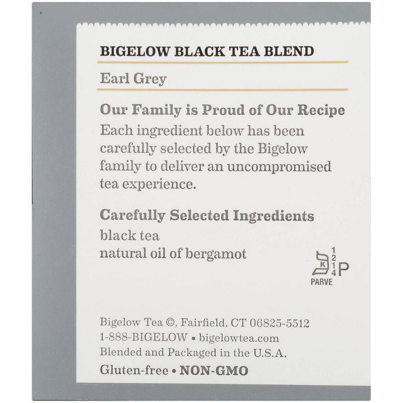 Bigelow Earl Gray Black Tea Bags - 20ct