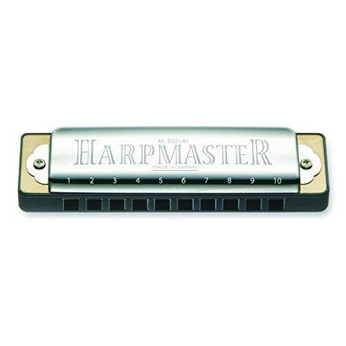 suzuki mr200d harpmaster standard 10hole diatonic harmonica, key of d