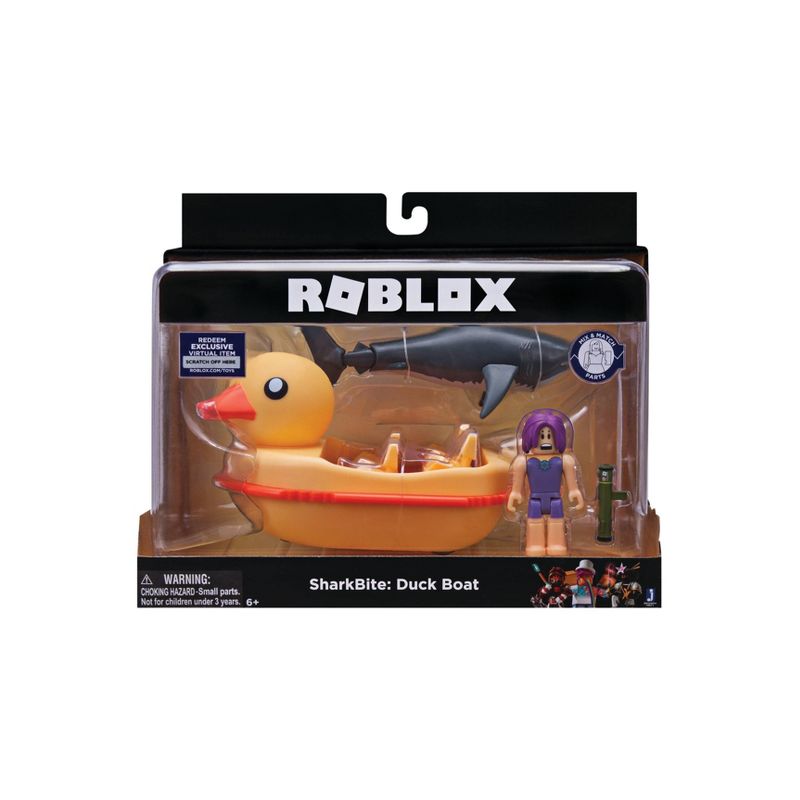 Roblox Celebrity Collection - Sharkbite: Duck Boat Vehicle (Includes Exclusive Virtual Item)