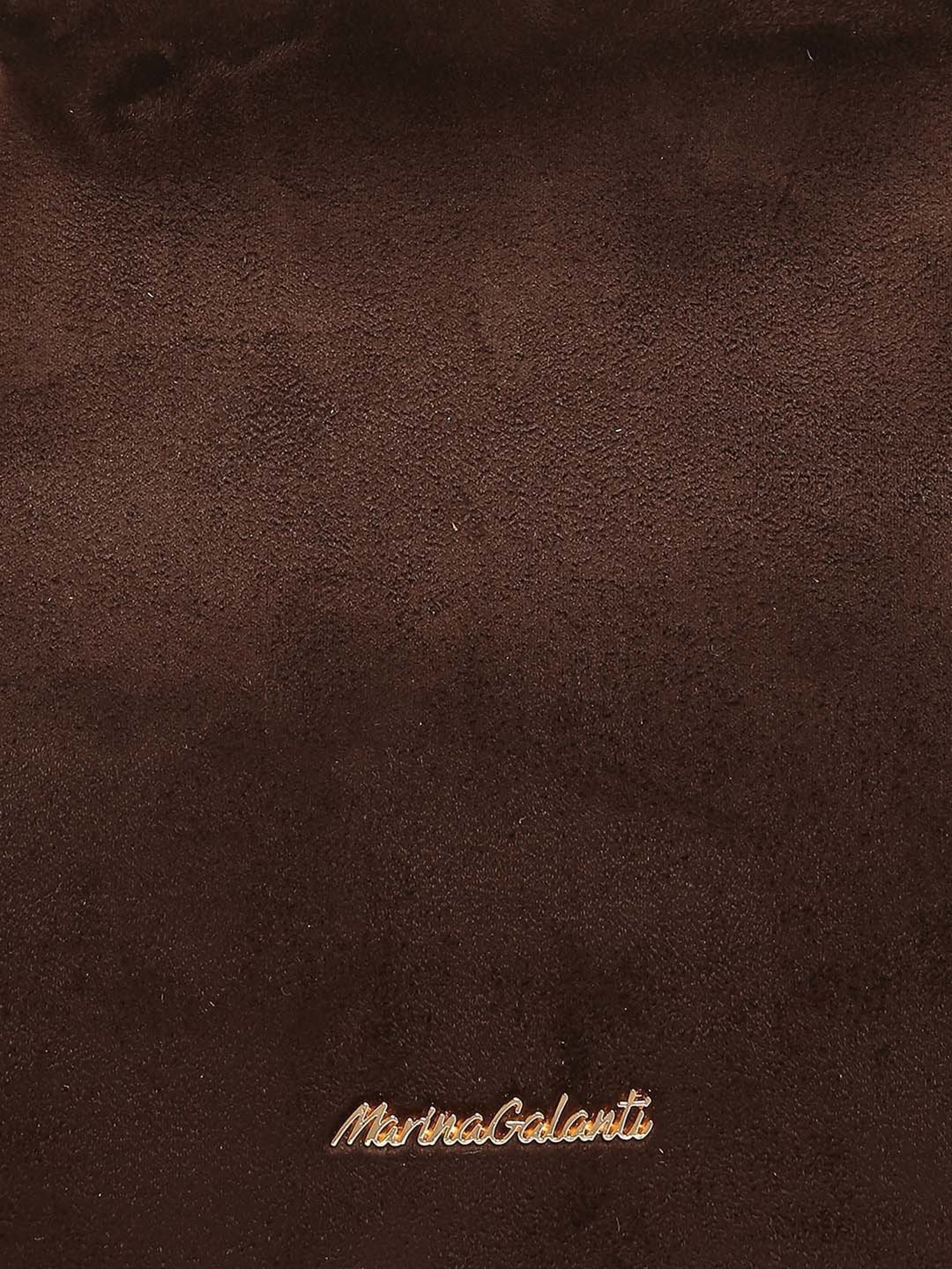 Marina Galanti Brown Solid Medium Tote Handbag