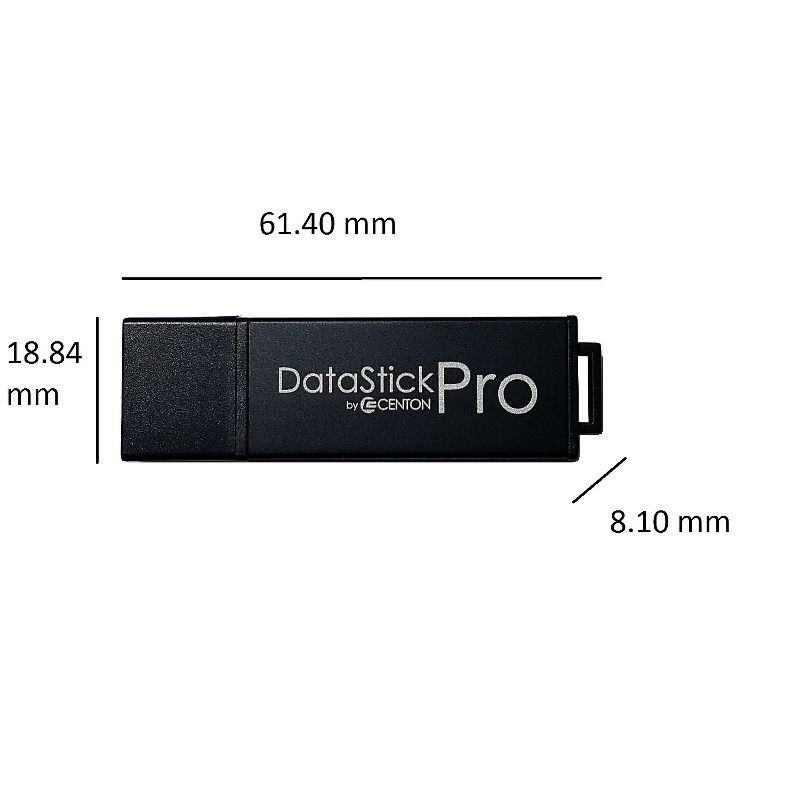 Centon DataStick Pro 8GB USB 3.0 Flash Drive S1U3P68G