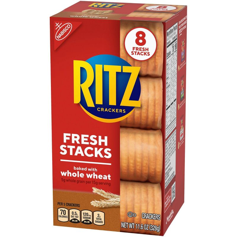 Ritz Whole Wheat Crackers - Fresh Stacks - 11.6oz