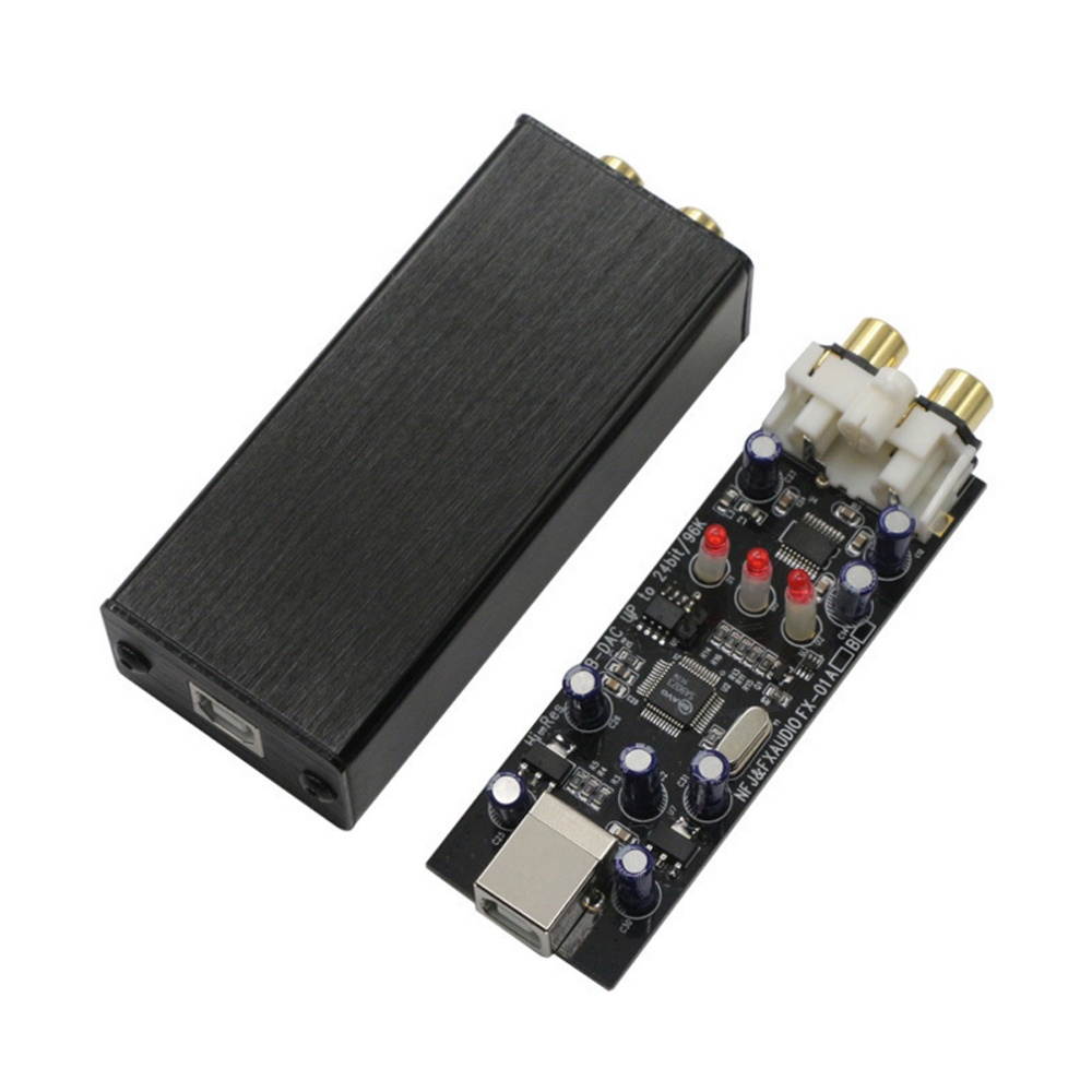 FX-AUDIO FX-01 USB DAC Audio Amplifier USB Sound Card 24bit Decoder Sampling Rate Amplifier