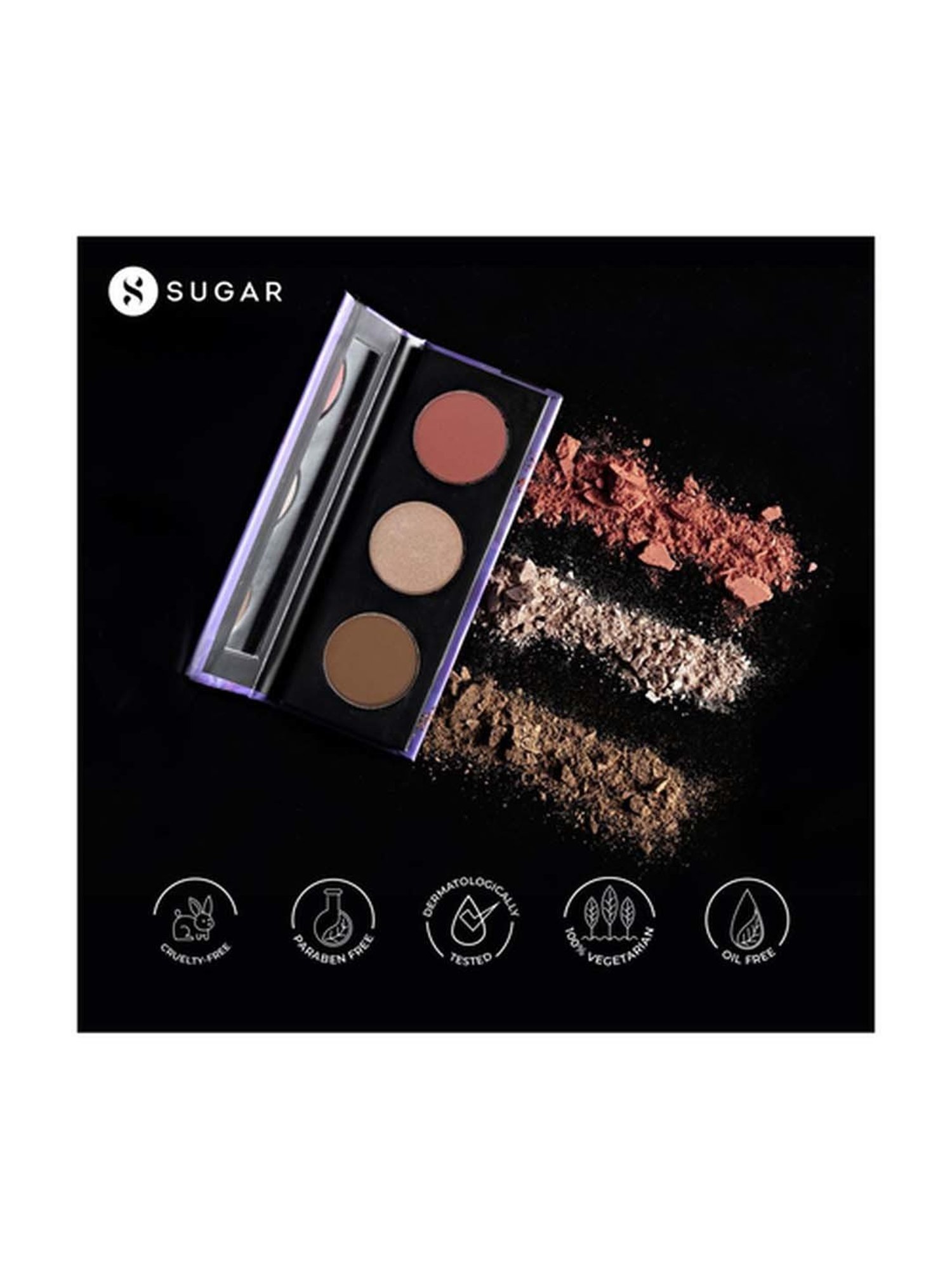 Sugar Cosmetics Contour De Force Face Palette 01 Subtle Summit - 12.5 gm