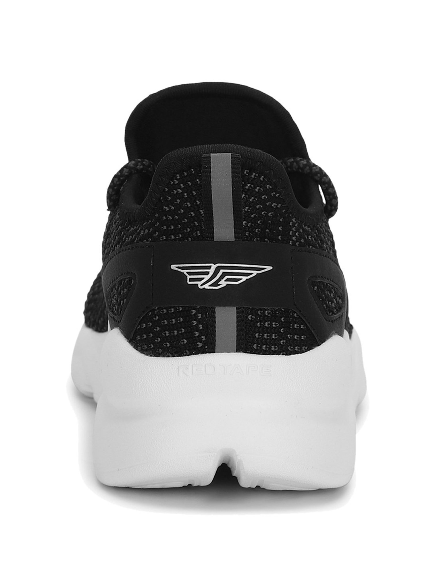 Red Tape Women's Black Walking Shoes