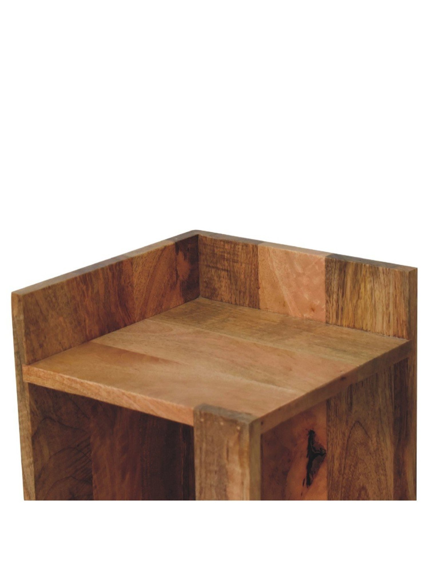 Sleepyhead Ally Teak Brown Sheesham Wood Bedside Table