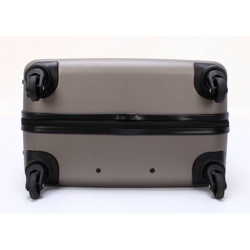 Skyline 24" Hardside 4pc Luggage Set - Brushed Nickel