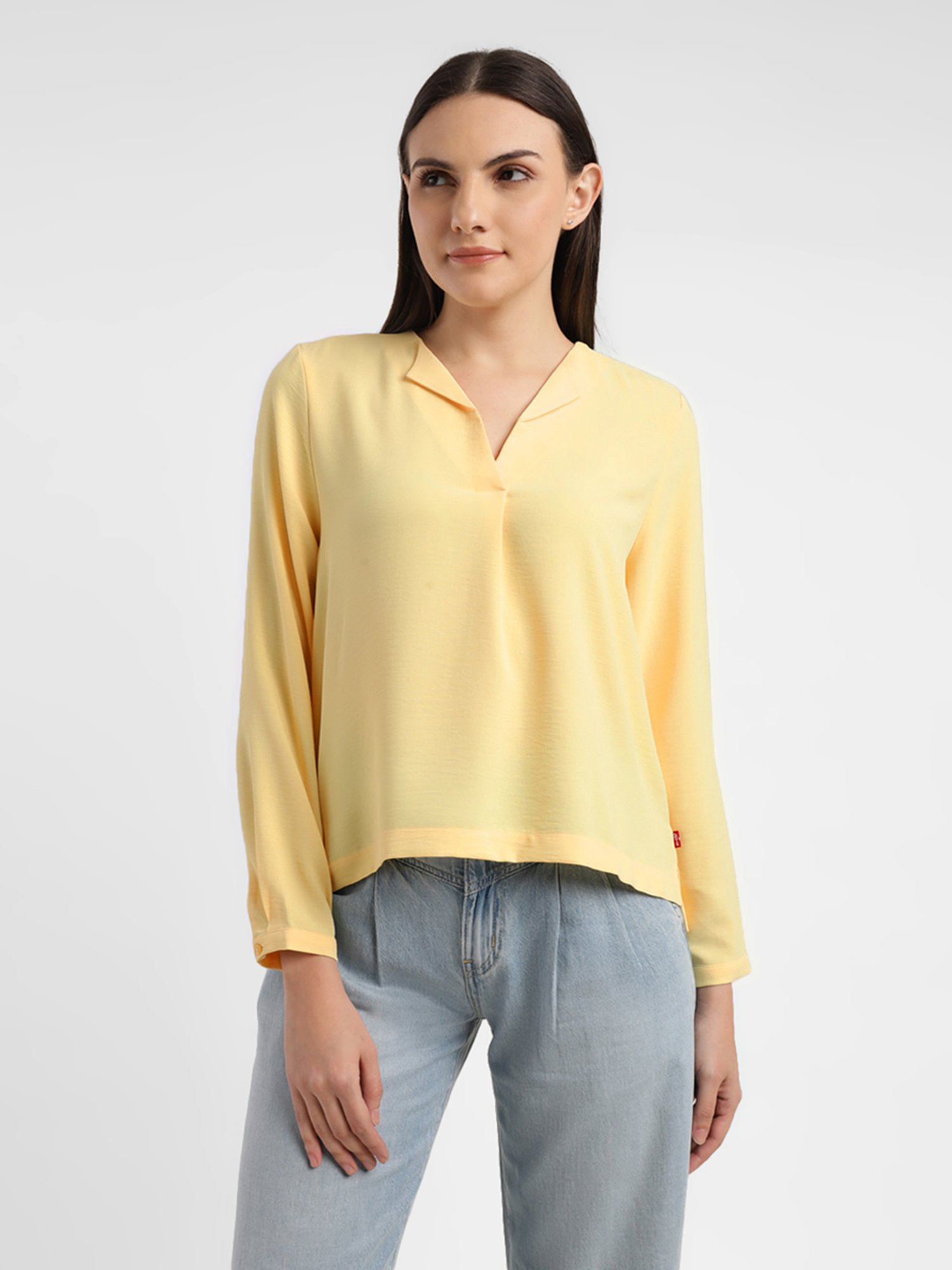 Levi's Yellow Regular Fit Top