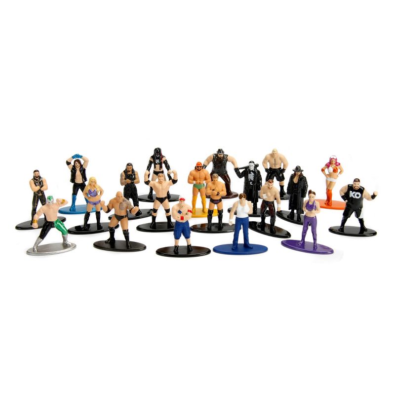 Jada Toys Nano Metalfigs WWE 20-Pack Wave 2 1.65" Die-Cast Collectible Figures