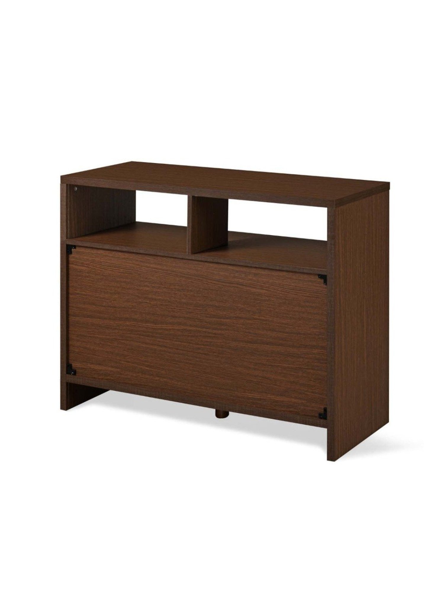 Nilkamal Cora White Engineered Wood TV Entertainment Unit with 2 Shelves