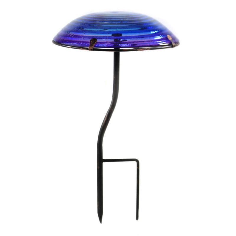 Home & Garden 10.0" Wave Dazzle Stake Yard Decor Regal Art & Gift  -  Decorative Garden Stakes