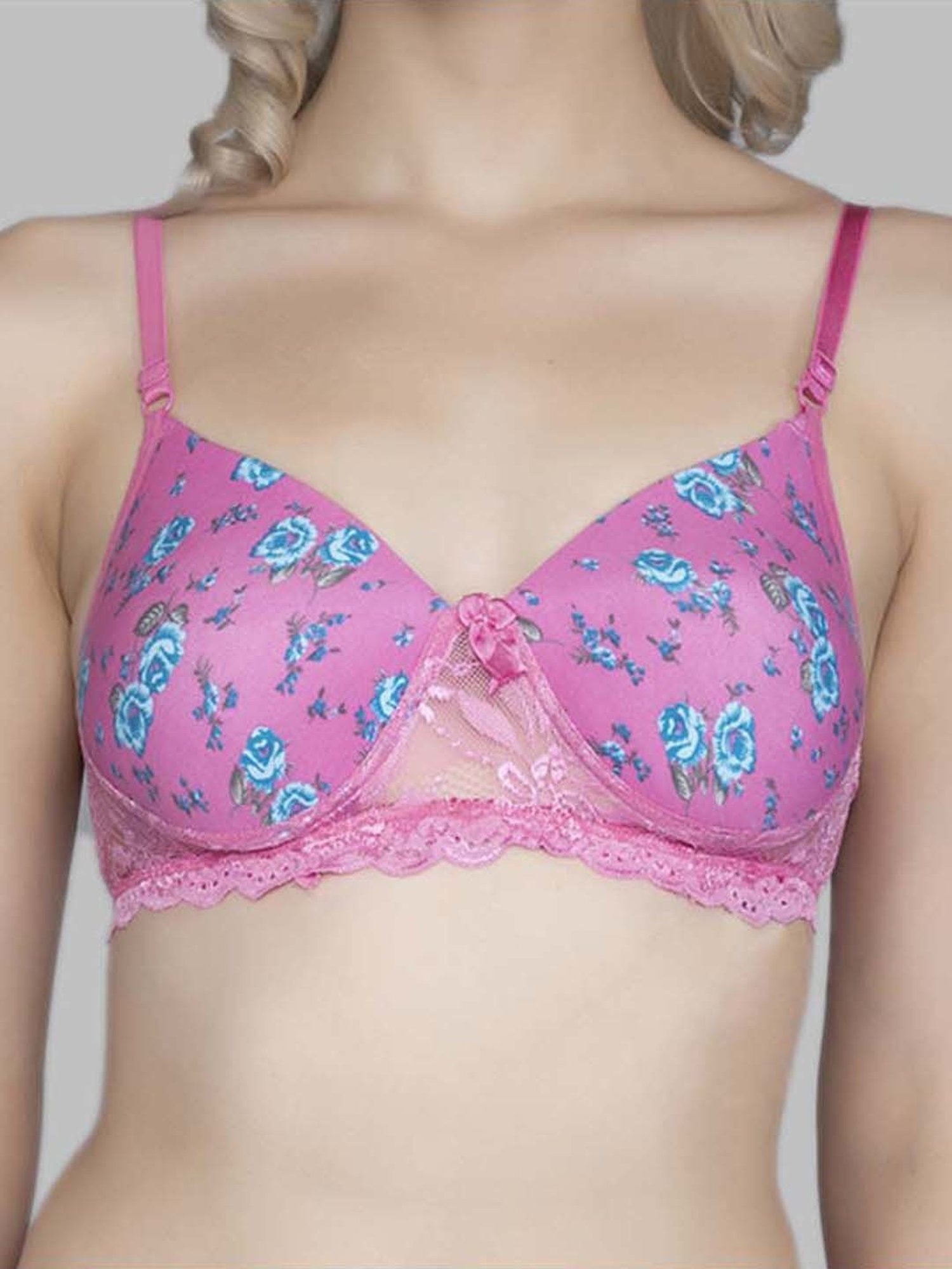 FIMS: Fashion is my Style Pink Floral Print Everyday Bra