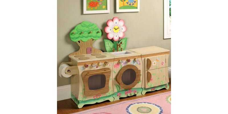 Teamson Kids Enchanted Forest Kitchen Sink/Washer
