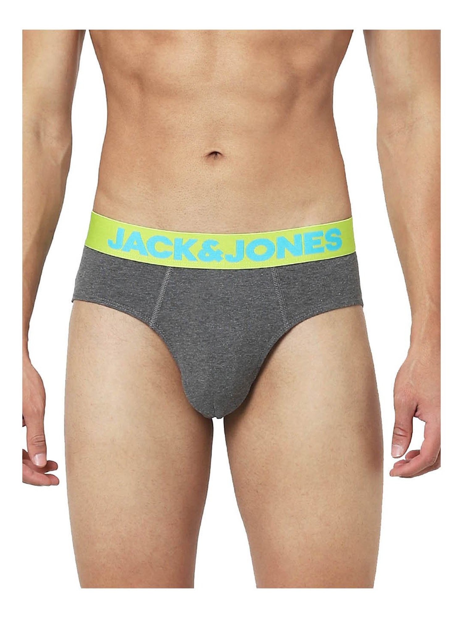 Levi's Grey Cotton Regular Fit Briefs