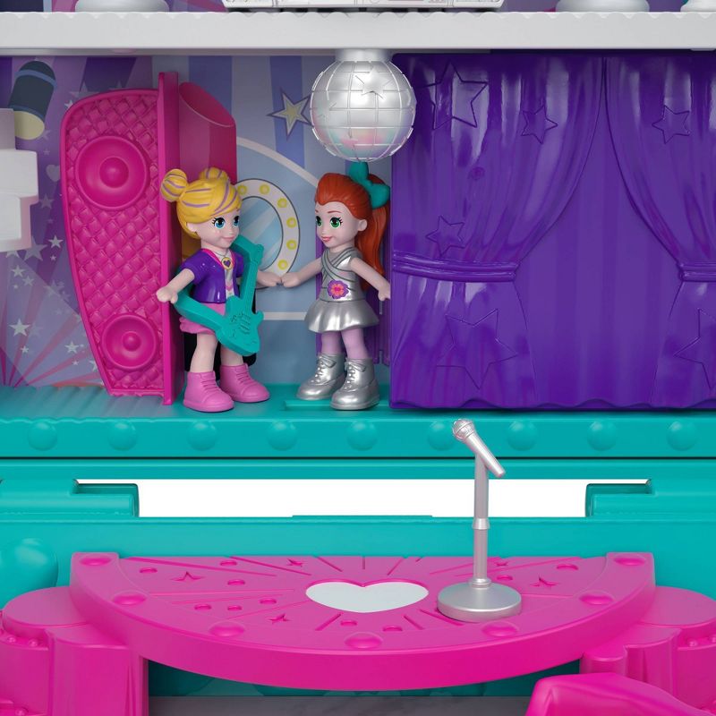 Polly Pocket Hidden Places Dance Par-taay! Case Playset